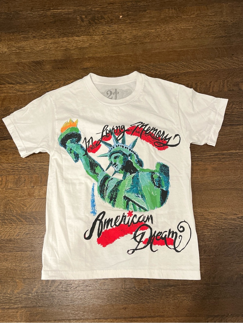 Cactus Jack by Travis Scott Astroworld MSG Statue of Liberty T-shirt. Small